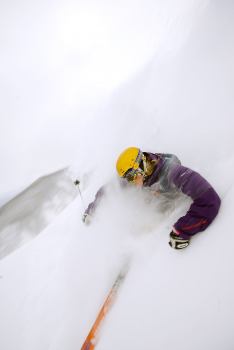 Hakuba Deep Powder carve