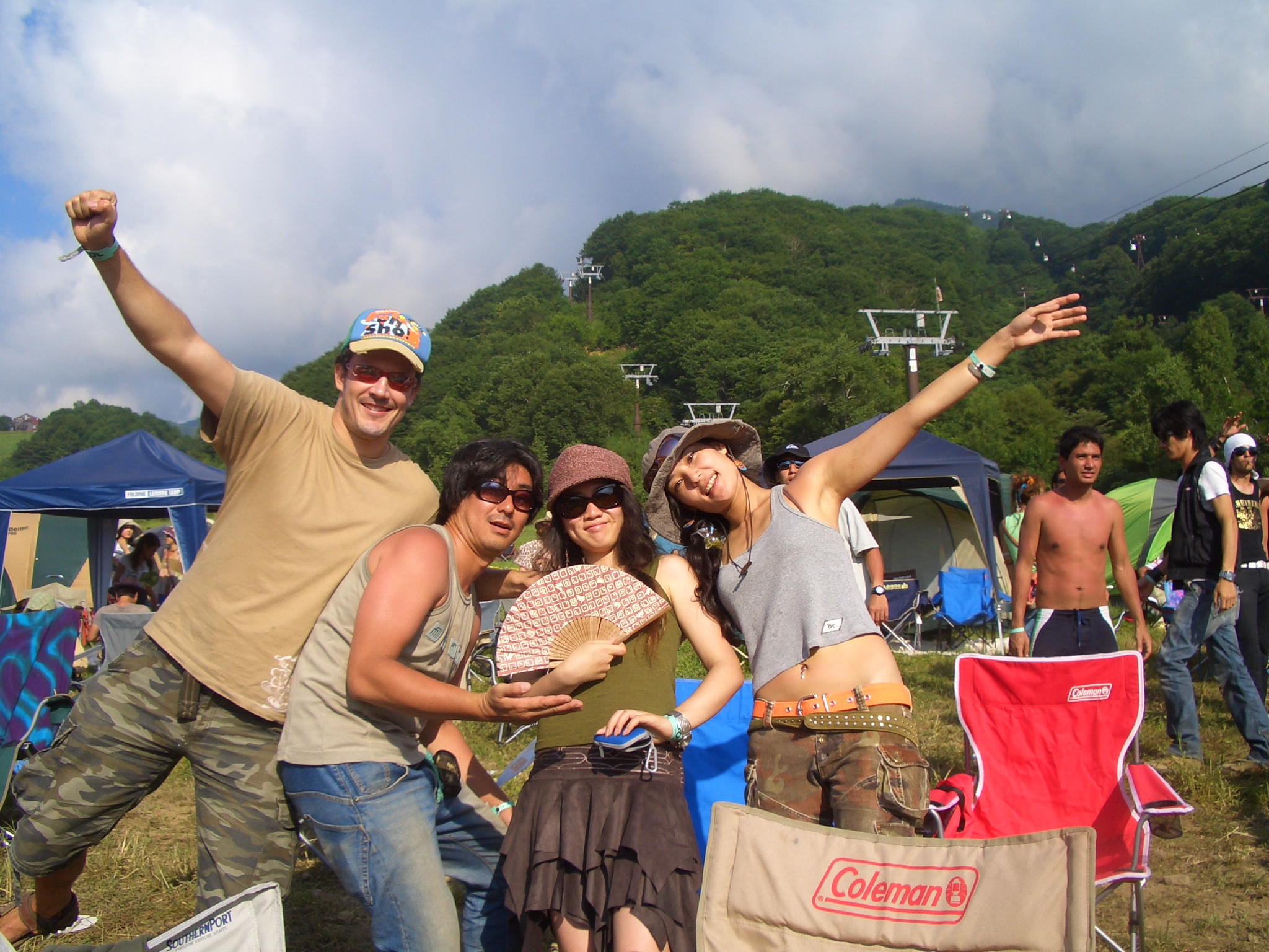 Matt & Yukie with Ryuji & Satomi